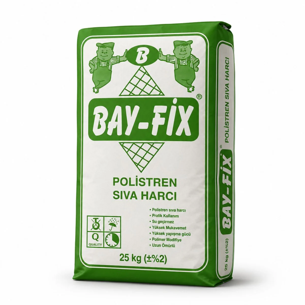 Bay-Fix Polistren Sıva Harcı 25 kg ürün ambalajı