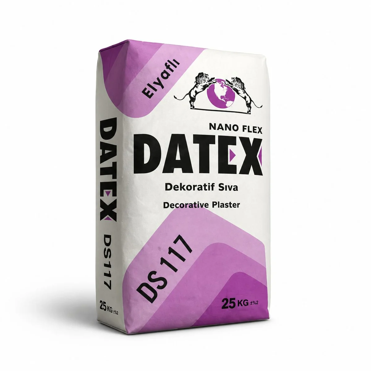 Datex DS117 Dekoratif Sıva 25 kg ürün ambalajı