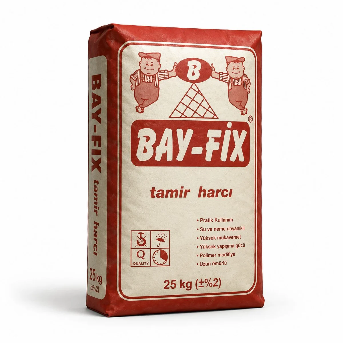 Bay-Fix Tamir Harcı 25 kg ürün ambalajı